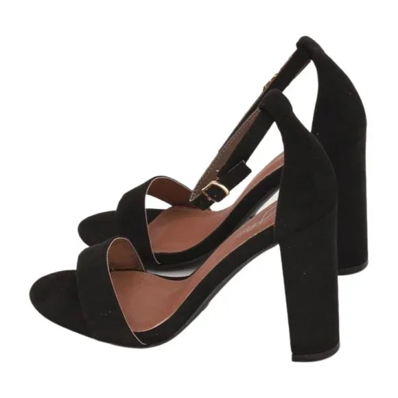 J. Adams Chunky Block High Heel - Formal, Wedding Party Classic Pump Size 7 - Picture 6 of 8